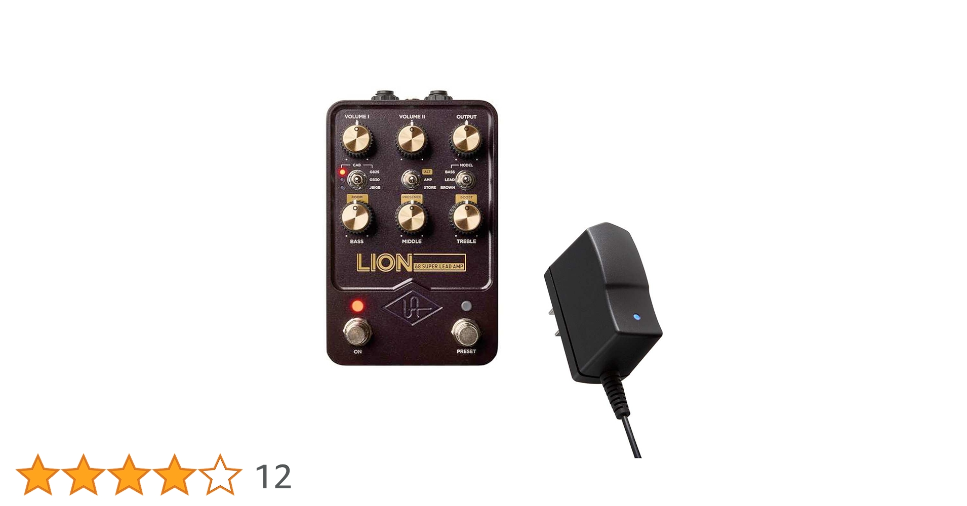 Amazon.co.jp: UNIVERSAL AUDIO UAFX Lion '68 Super Lead Amp UAFX